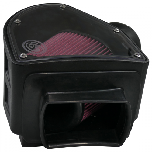 Cold Air Intake For 94-02 Dodge Ram 2500 3500 5.9L Cummins Cotton Cleanable Red S&B