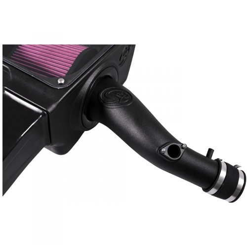 Cold Air Intake For 16-18 Toyota Tacoma 3.5L Oiled Cotton Cleanable Red S&B