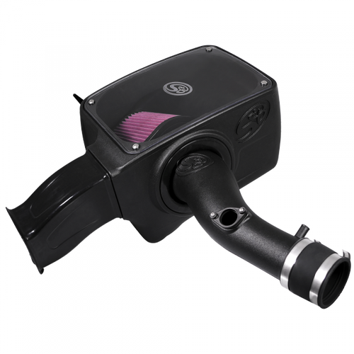 Cold Air Intake For 16-18 Toyota Tacoma 3.5L Oiled Cotton Cleanable Red S&B