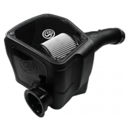 Cold Air Intake For 07-21 Toyota Tundra V8 5.7L Dry Dry Extendable White S&B