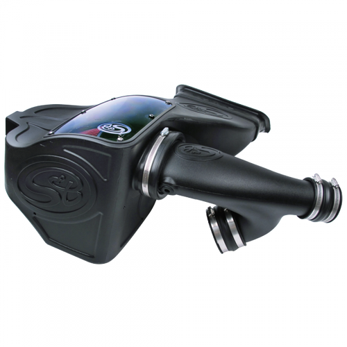 Cold Air Intake For 15-17 Ford F150 Raptor Ecoboost Cotton Cleanable Red S&B