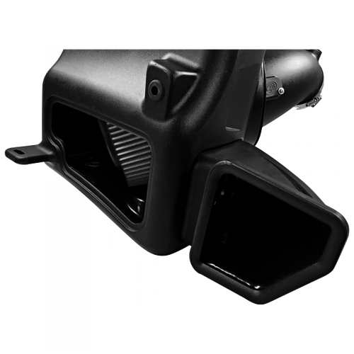 Cold Air Intake For 14-18 Dodge Ram 2500/ 3500 Hemi V8-6.4L Dry Extendable White S&B