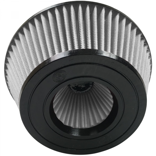 Air Filter For Intake Kits 75-5033,75-5015 Dry Extendable White S&B