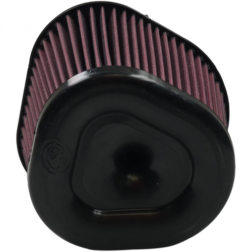 Air Filter For Intake Kits 75-5068 Oiled Cotton Cleanable Red S&B