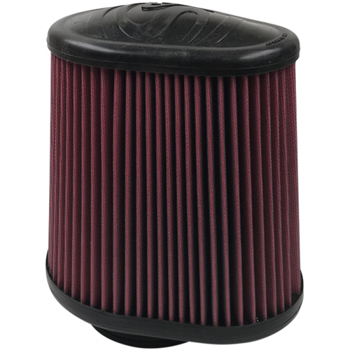 Air Filter For Intake Kits 75-5104,75-5053 Oiled Cotton Cleanable Red S&B
