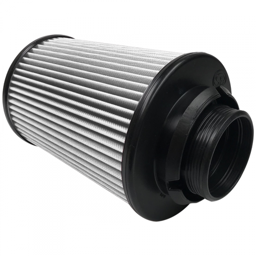 Air Filter For Intake Kits 75-5116,75-5069 Dry Extendable White S&B