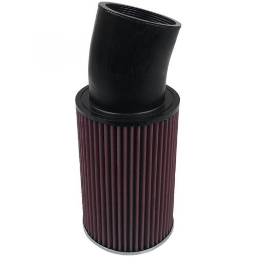 Air Filter For Intake Kits 75-3025-1,75-3017-2 Oiled Cotton Cleanable Red S&B