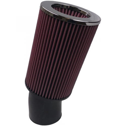 Air Filter For Intake Kits 75-3025-1,75-3017-2 Oiled Cotton Cleanable Red S&B