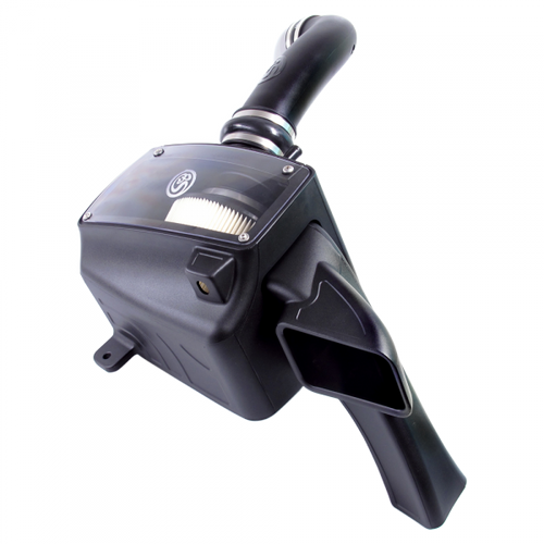 Cold Air Intake For 03-08 Dodge Ram 2500 3500 5.7L Dry Dry Extendable White S&B