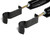 RoadActive Suspension Inc. RoadActive Suspension Mega Duty Kit 2011-2026, heavy-duty vehicle suspension components with black metal brackets and shock absorbers.