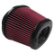 Air Filter For Intake Kits 75-5105,75-5054 Oiled Cotton Cleanable Red S&B Air Filter For Intake Kits 75-5105,75-5054 Oiled Cotton Cleanable Red S&B
