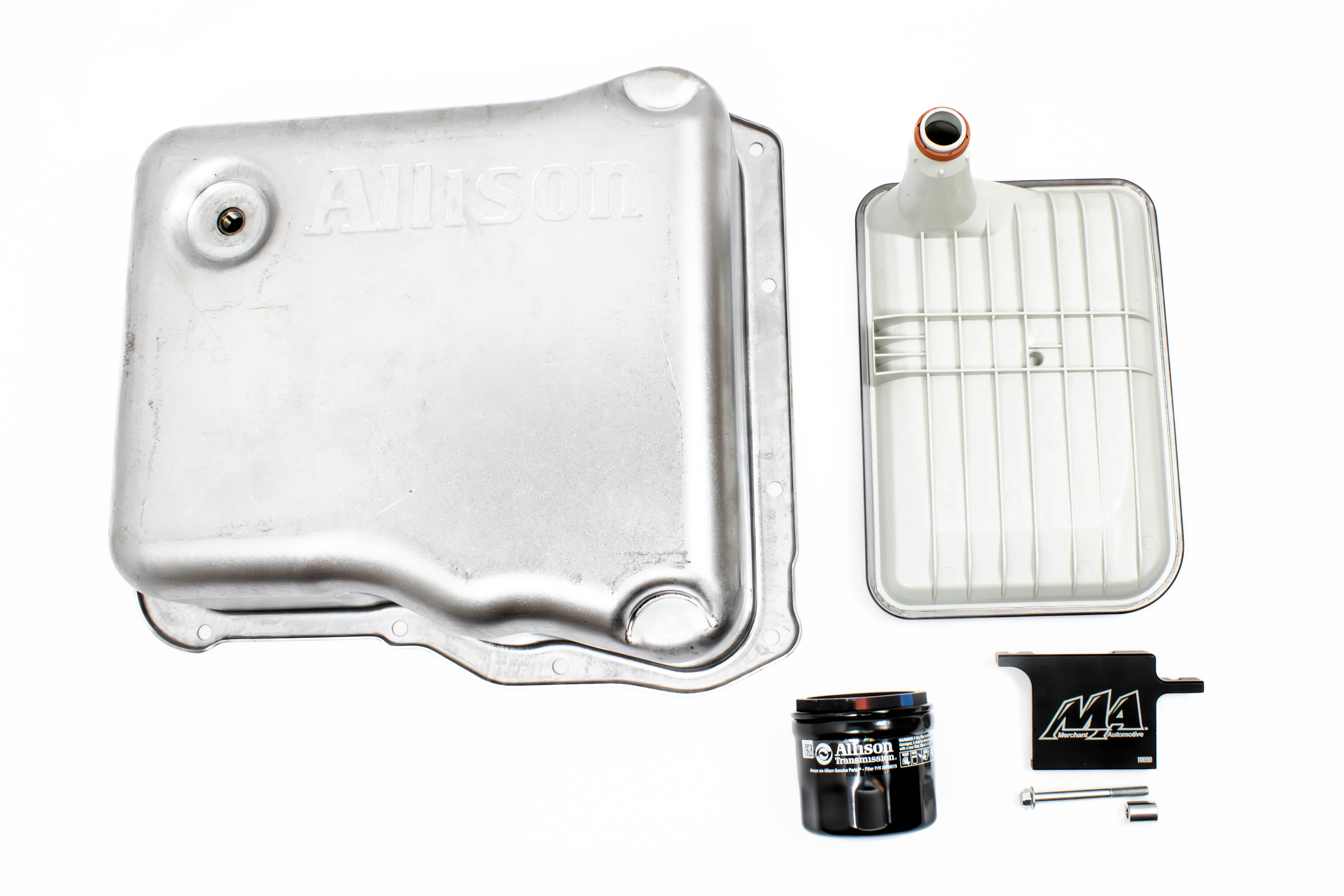 Allison 1000 Deep Pan Kit With Deep Filter Lock, Duramax 2001