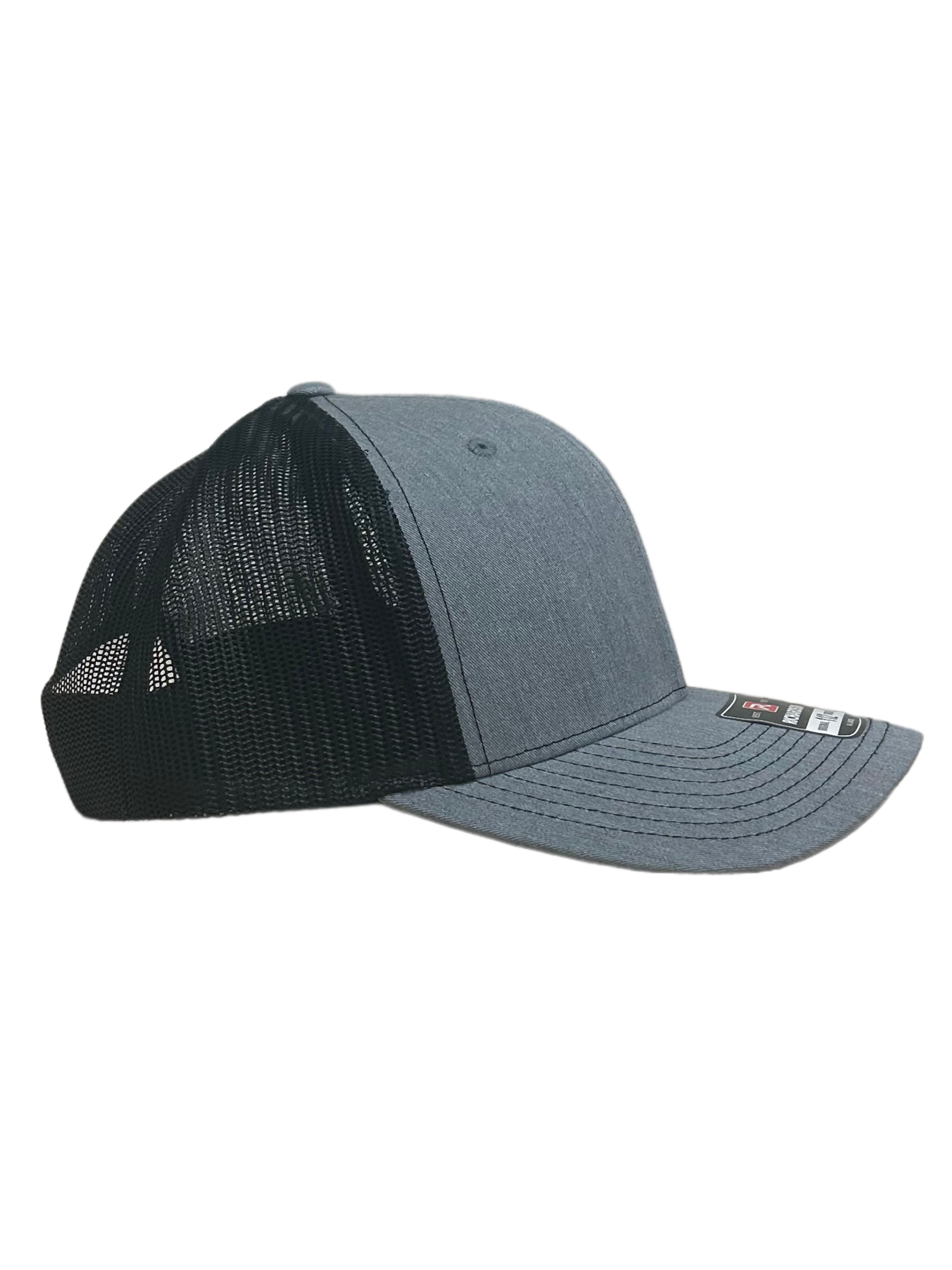 Heather Gray & Black Merchant Automotive Trucker Cap XL