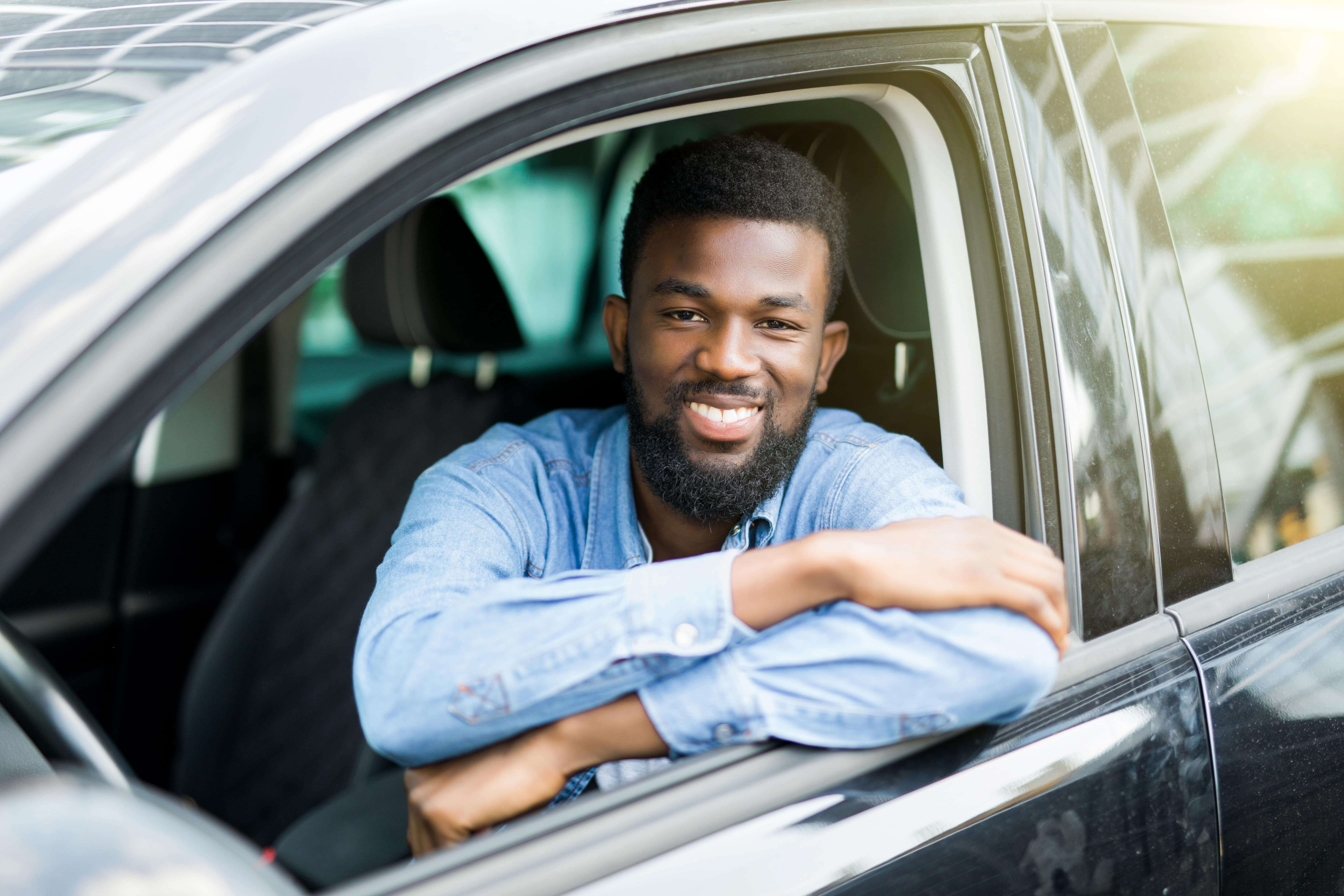 Merchant Automotive Smiling Customer