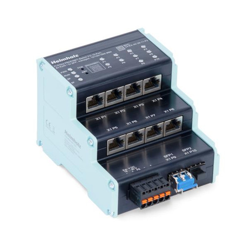 FLEXtra STAGE PROFINET-Switch FO, 10-port, 1 Gbit