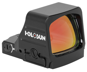 THE HS507Comp-RD handgun sight features a large 1.1 x 0.87 objective lens for enhanced shooting performance and Holosuns new Competition Reticle System (CRS) with Holosuns 650nm Red Super LED and up to 50k hour battery life with a 1632 cell.