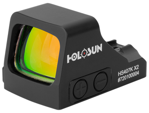 The HS407K X2 is an open reflex optical sight designed for subcompact pistol applications. The HS407K X2 improves on the previous version by adding Lock Mode which was first introduced in our 2018 LEM pistol optic models. The HS407K X2 is an open reflex optical sight designed for subcompact pistol applications. The HS407K X2 improves on the previous version by adding Lock Mode which was first introduced in our 2018 LEM pistol optic models.