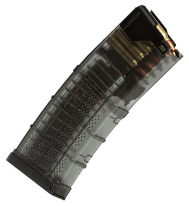 Lancer 10/30 Limited Capacity Translucent Smoke 5.56x45mm Magazine 30-Round Body 10-Round Capacity