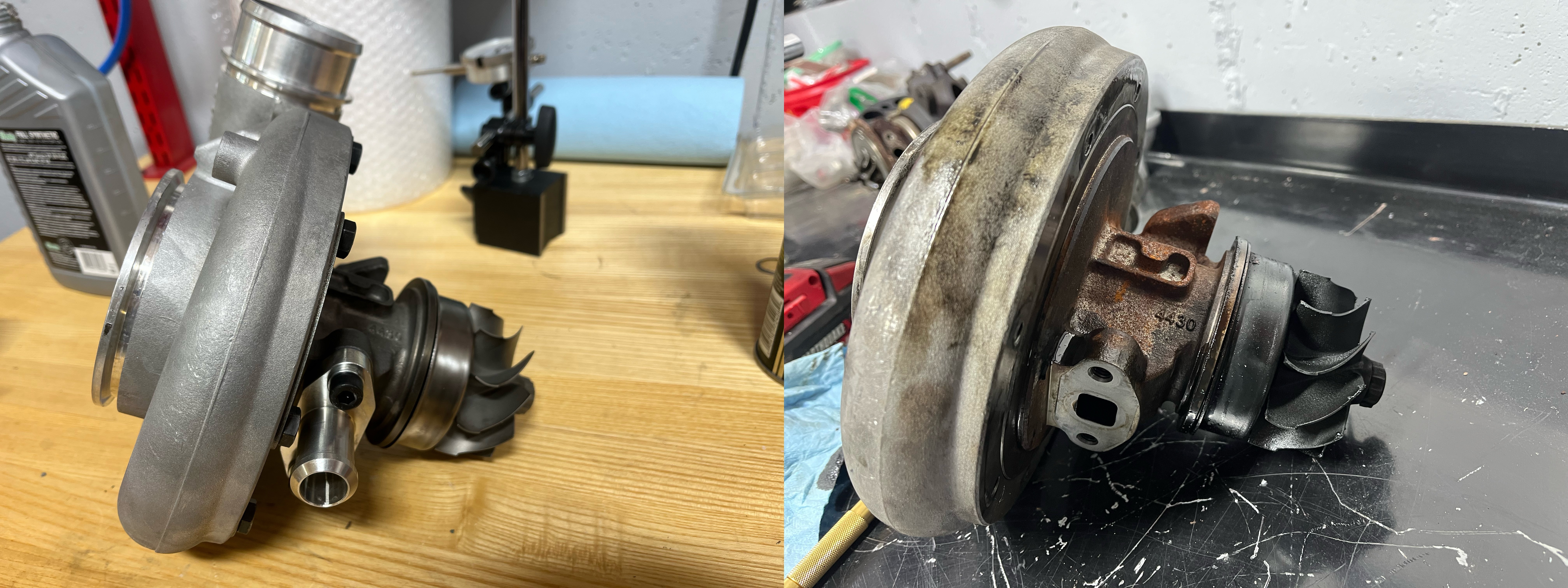 Before and after of a Smeding S389