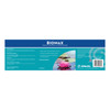 BioMax pond conditioner label with directions, benefits, and water lily image.