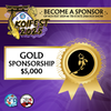 Image of gold sponsor graphic priced at $5,000 at Koi Fest 2025