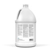 Back of Sludge & Filter Cleaner 1-gallon container displaying full usage instructions, dosage chart, and safety information.