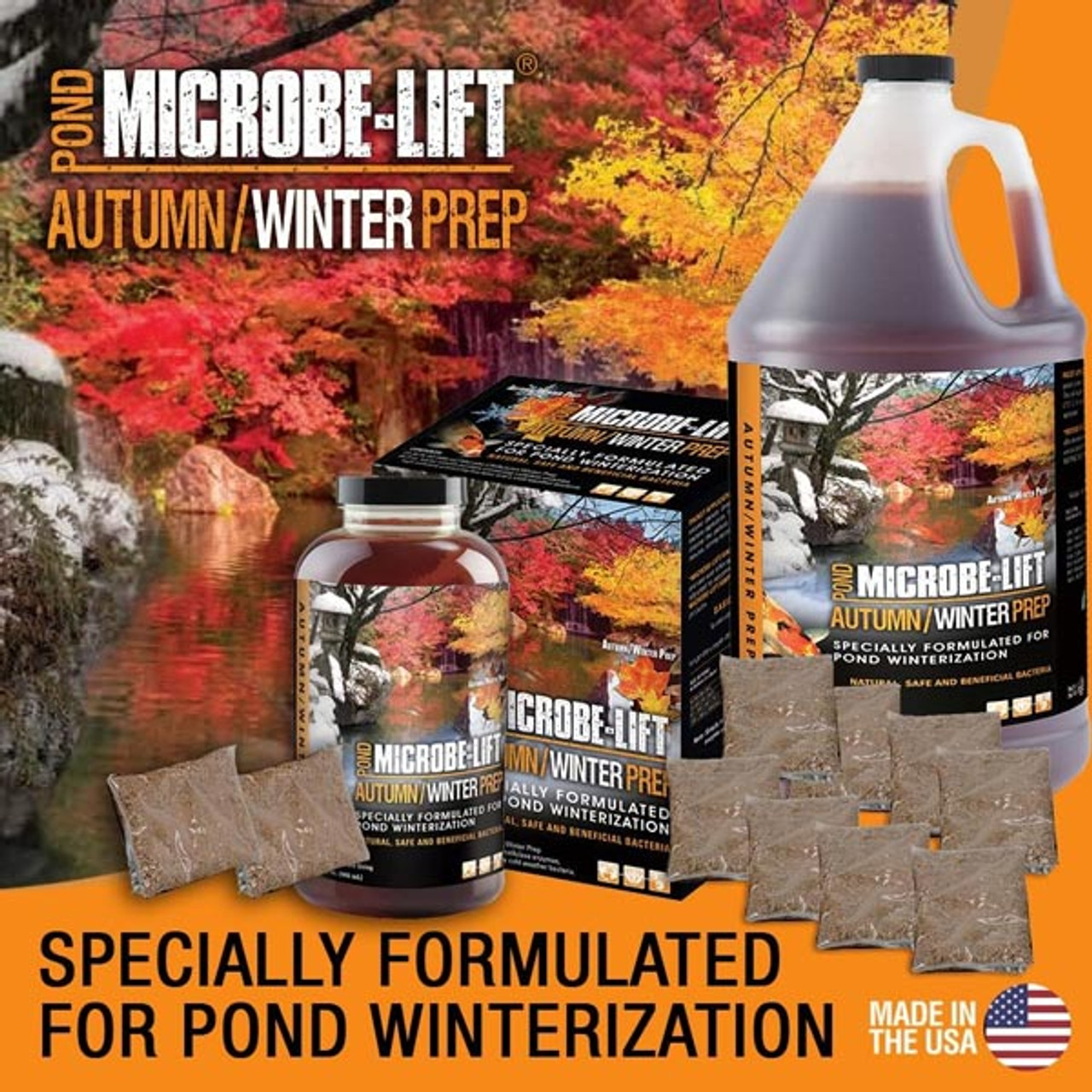 Microbe-Lift Autumn Winter Prep/Winterizing Kit Gallon
