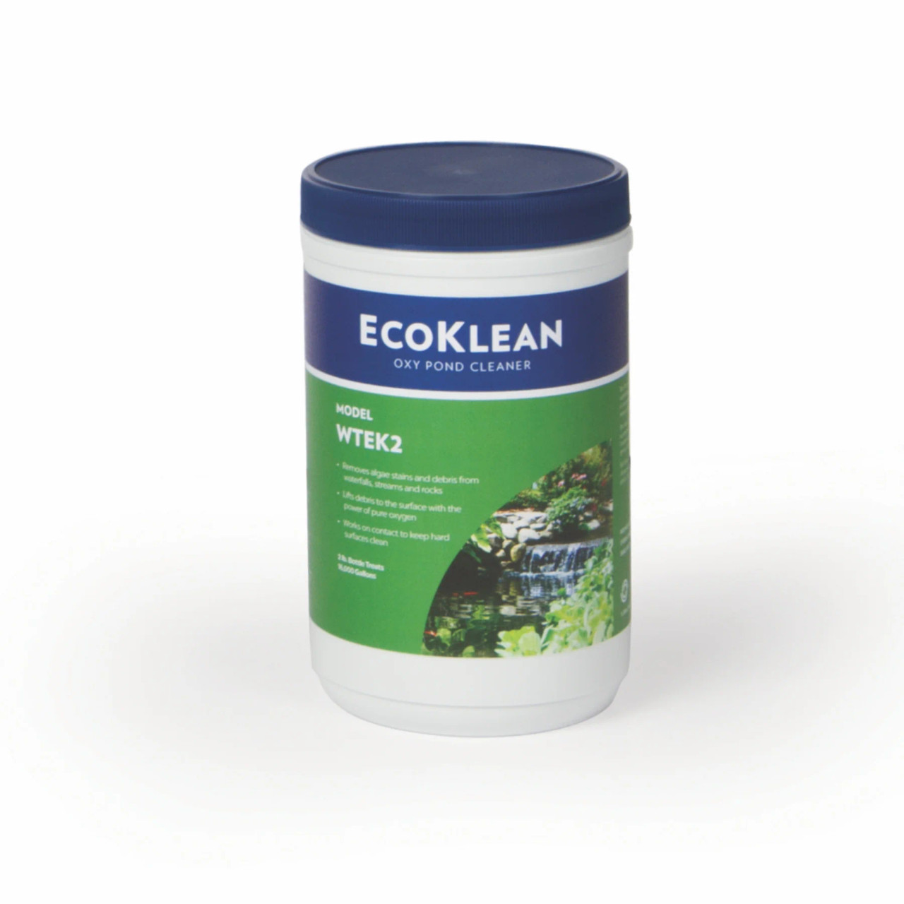 Front view of EcoKlean - 2 LB, displaying the product label and clean, eco-friendly packaging.
