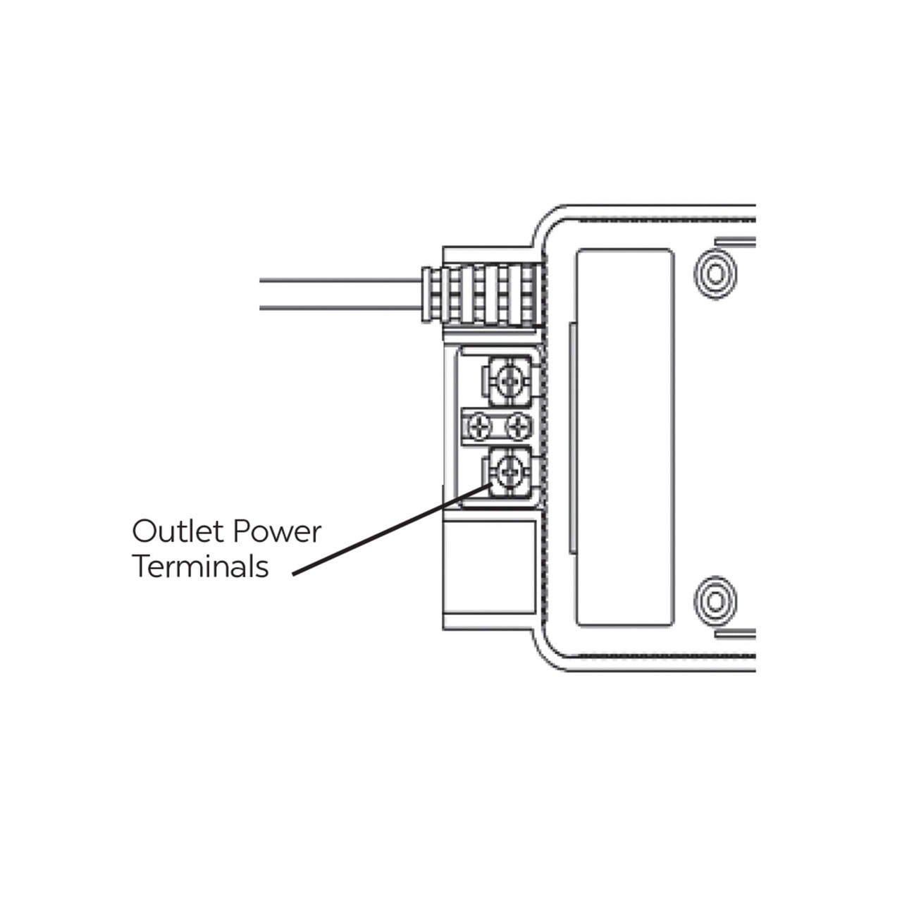 Black 60-watt transformer with power cord and protective cover.