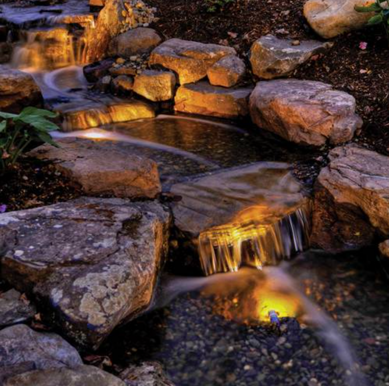 Atlantic 3 Pack - 1 Watt Warm White LED Pond Light