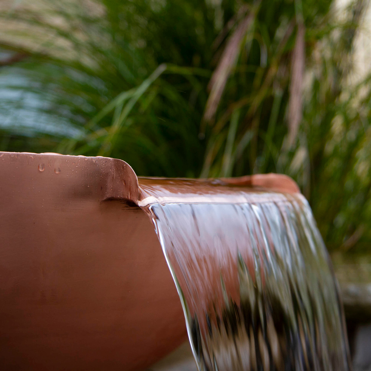 26" Copper Bowl - Round - 12" Spillway - Thumbnail 3