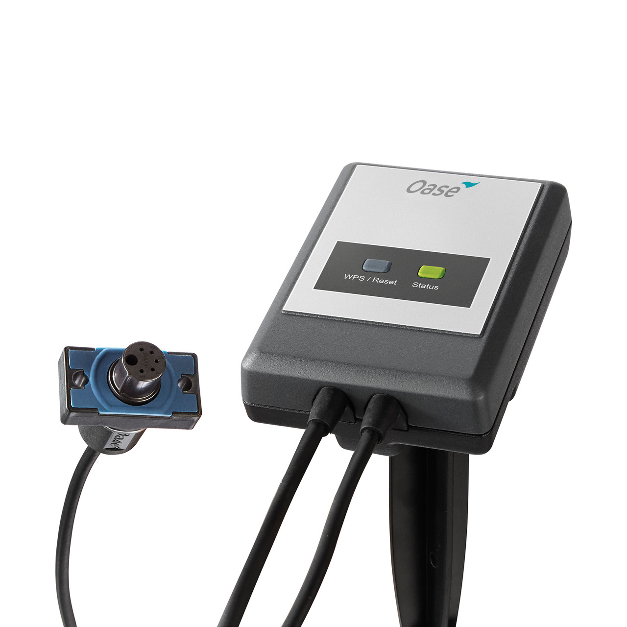 Front view of OASE Garden Controller Cloud displaying the control panel and interface.