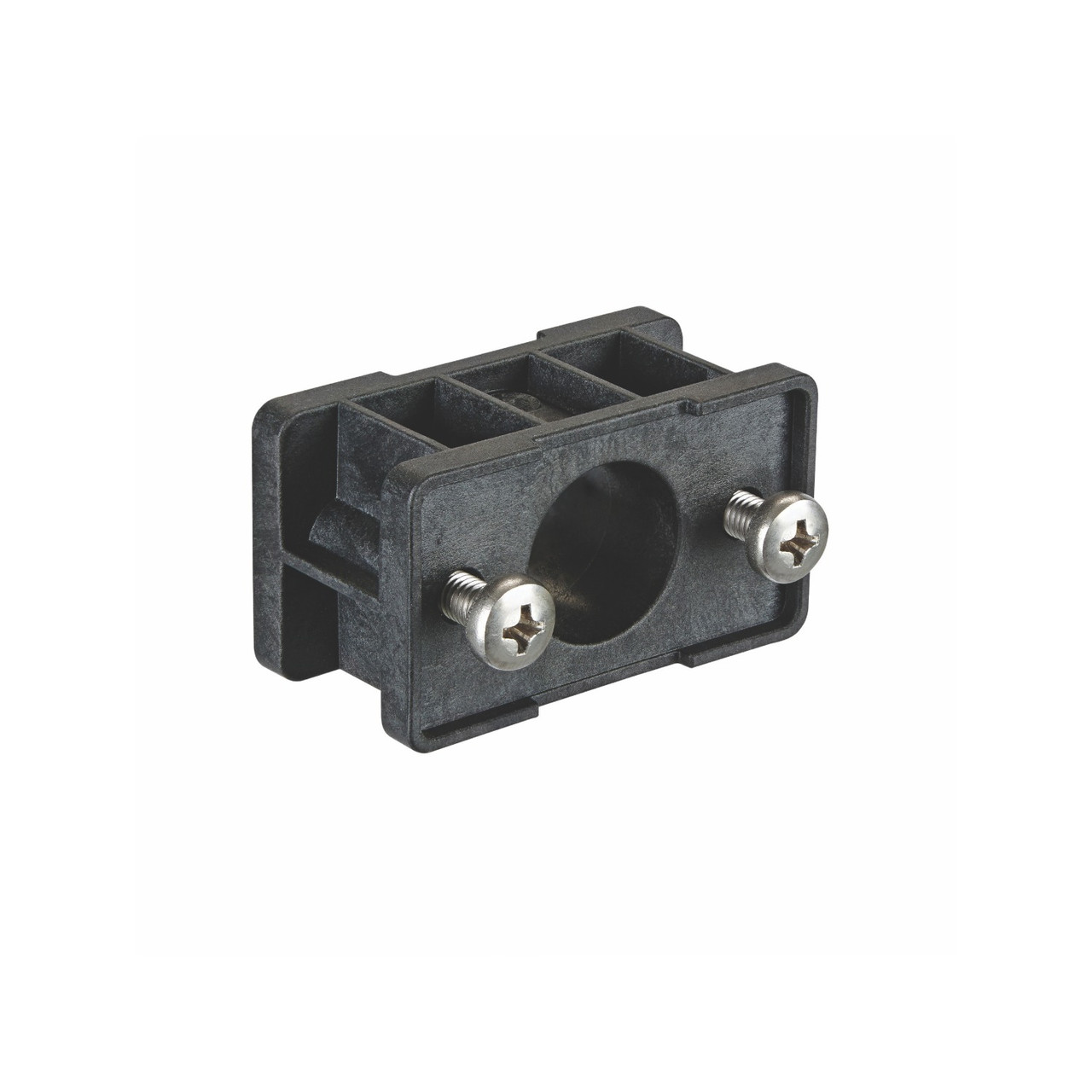 Oase control cable connector with screws for secure attachment to pond equipment.