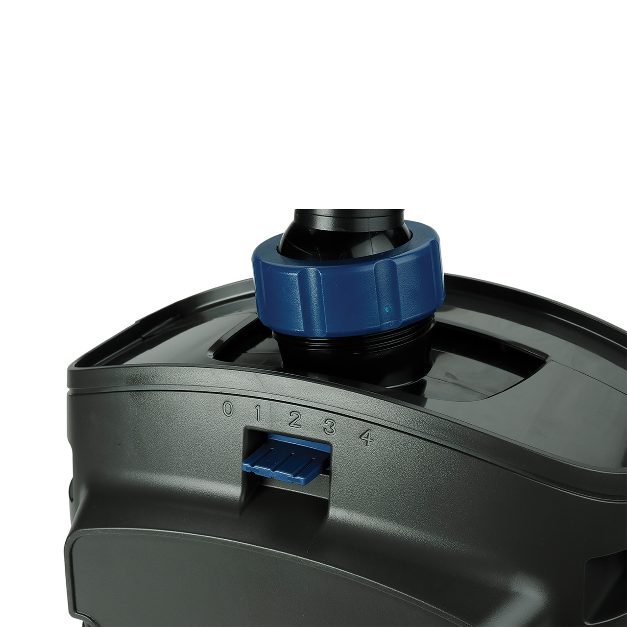 Oase AquaMax Eco Premium pond pump with dual inlets and energy-efficient design.
