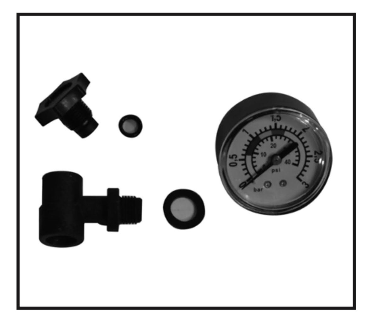 Evolution Aqua K1 Microbead Filter Pressure Gauge