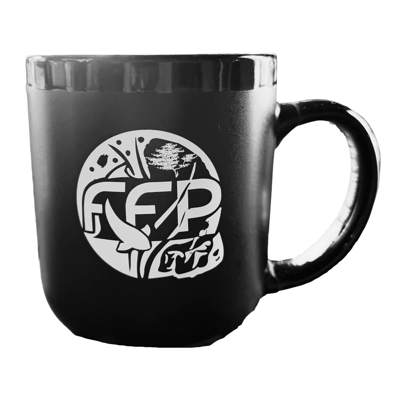 black ffp coffee mug