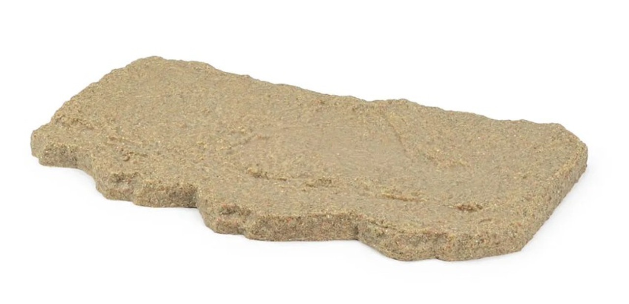 Side view of the Signature Series 2500 Biofalls Filter Waterfall Stone, highlighting the stone���s size and shape, ideal for water flow distribution in pond waterfalls.