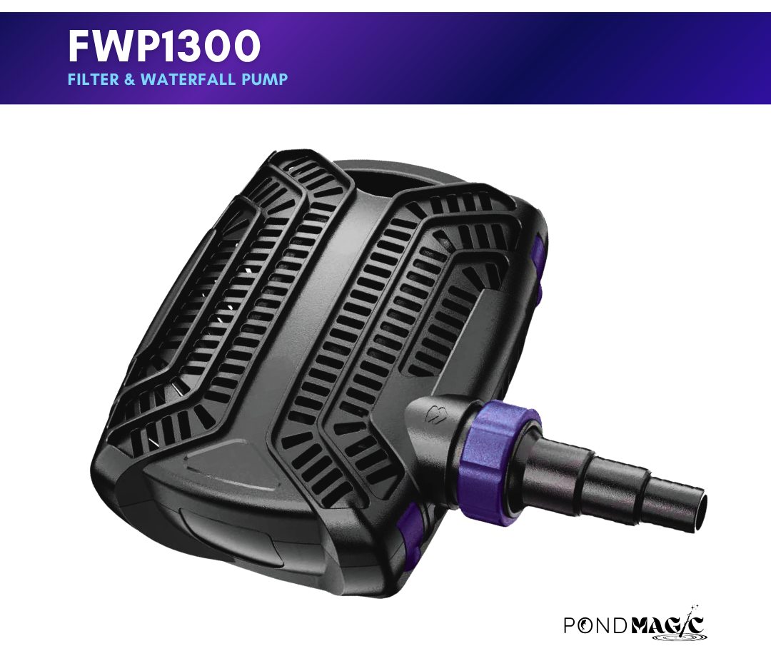 Pond Magic Filter & Waterfall Pump - 5 size options