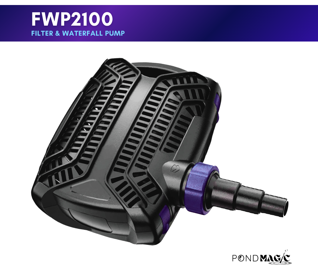 Pond Magic Filter & Waterfall Pump - 5 size options