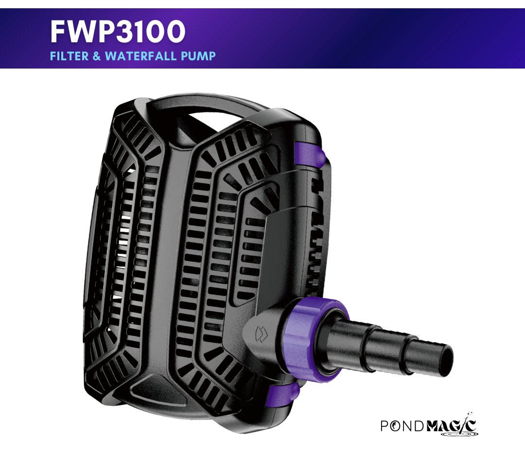 Pond Magic Filter & Waterfall Pump - 5 size options
