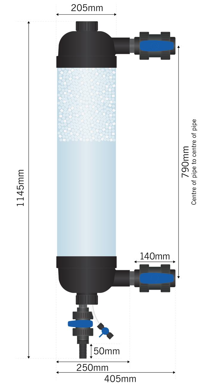 Evolution Aqua Tempest Filter (1,320 Gallons ) Post 2026