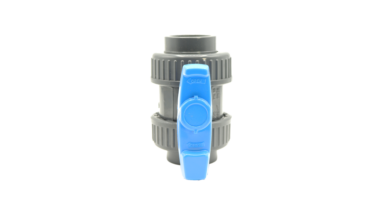 Evolution Aqua 1" Double Union Essential Ball Valve