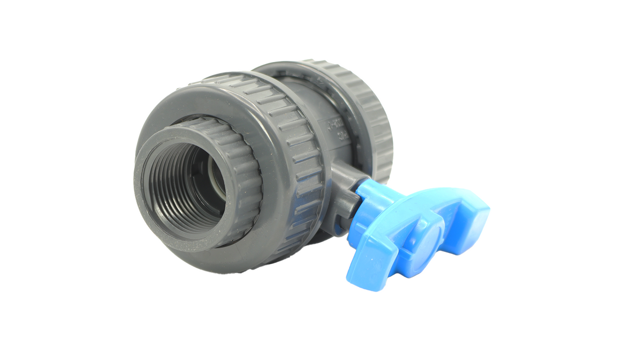 Evolution Aqua 1" Double Union Essential Ball Valve