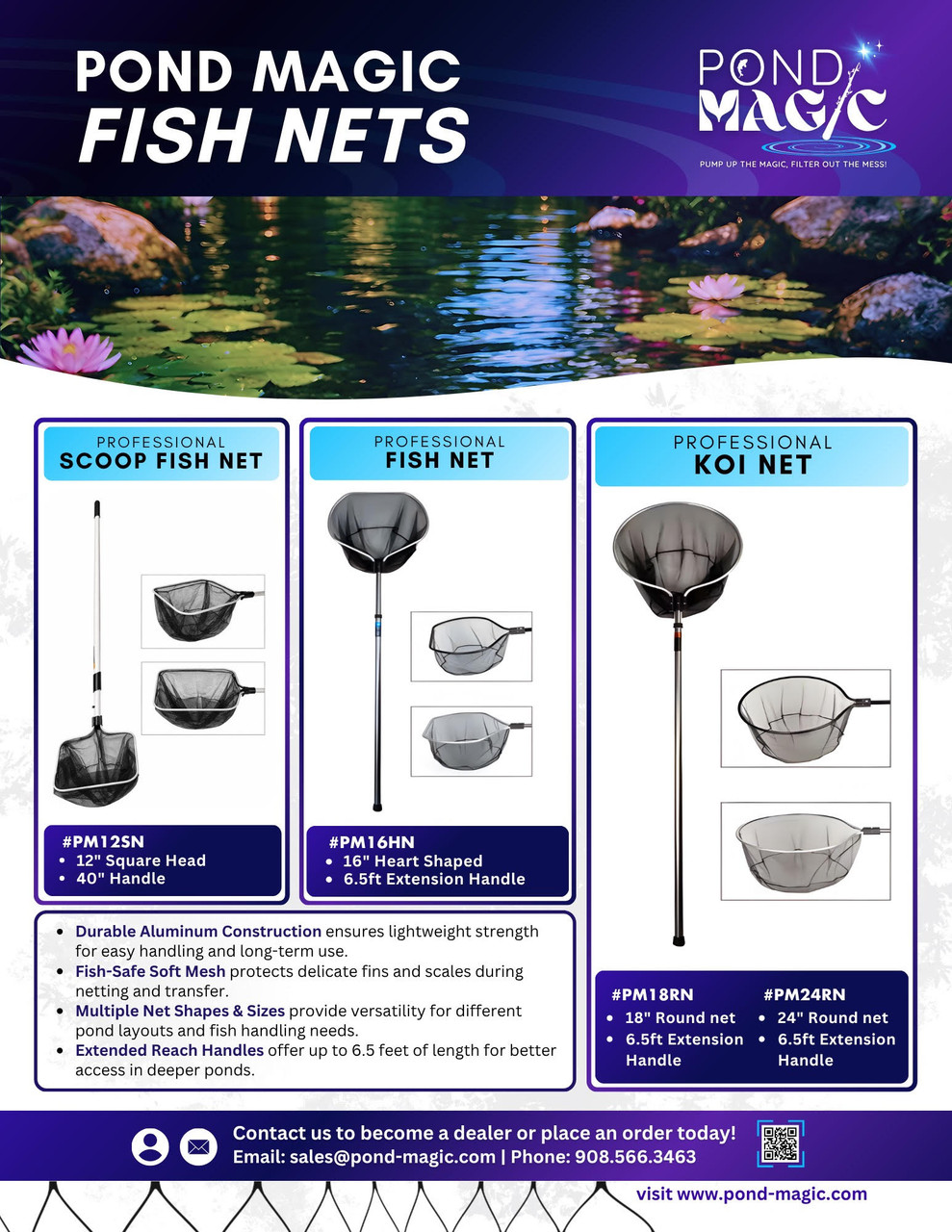 Pond Magic Fish Nets