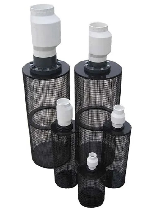 30" Long / 11" Diameter Centrifugal Pump Intake Filter - for 3" Pipe