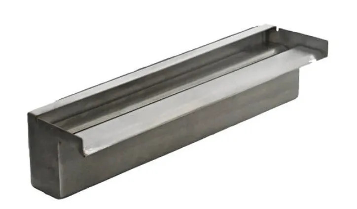 Vianti Falls Spillway, 11.5" wide, single 1" fpt inlet, 600gph recommended