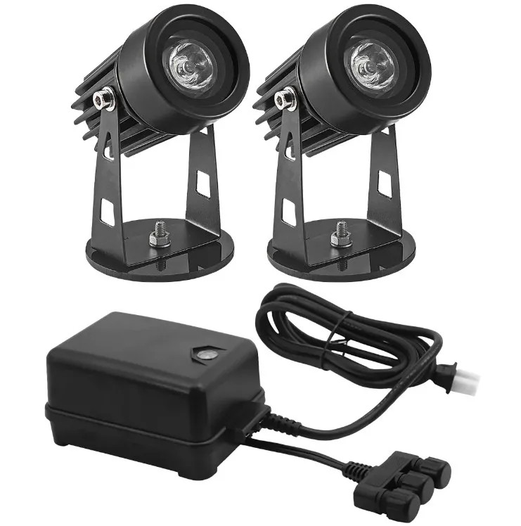 Two LED4WW fixtures with EPT45 transformer
