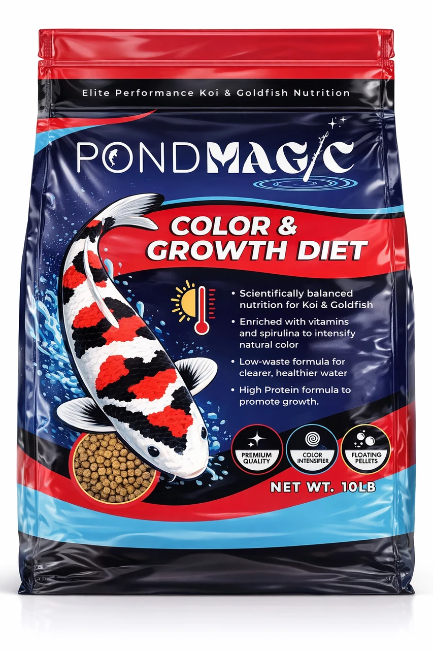 2LBS bag of Pond Magic Spring & Fall Fish Food