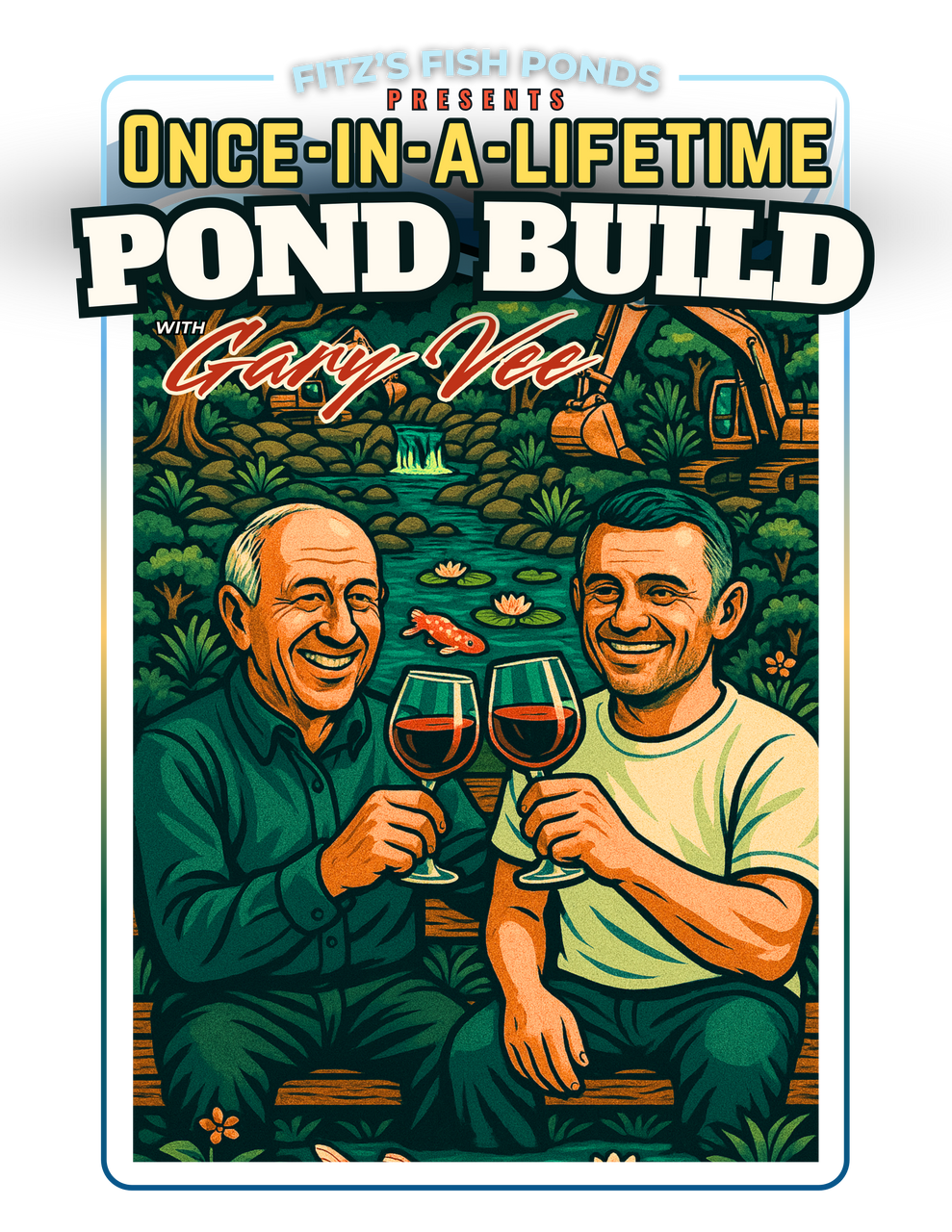 Fitz’s Fish Ponds Announces Gary Vee Pond Build Event Ahead of Koi Fest 2025