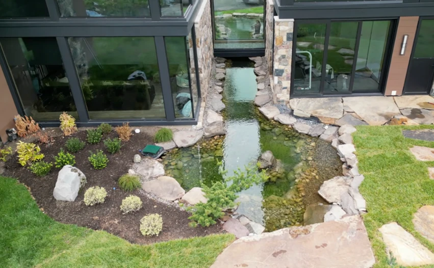 Project Spotlight: A One-of-a-Kind Custom Koi Pond & Water Feature in Virginia